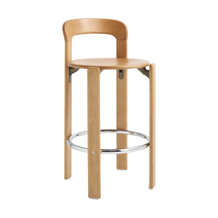 Rey Low barkruk gelakt 65 cm - Golden - HAY