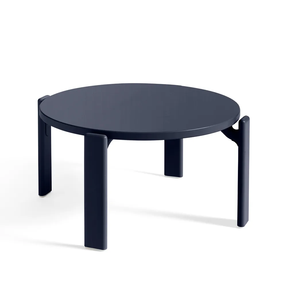 Rey salontafel Ø66,5x32 cm, Deep blue HAY