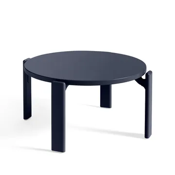 Rey salontafel Ø66,5x32 cm - Deep blue - HAY