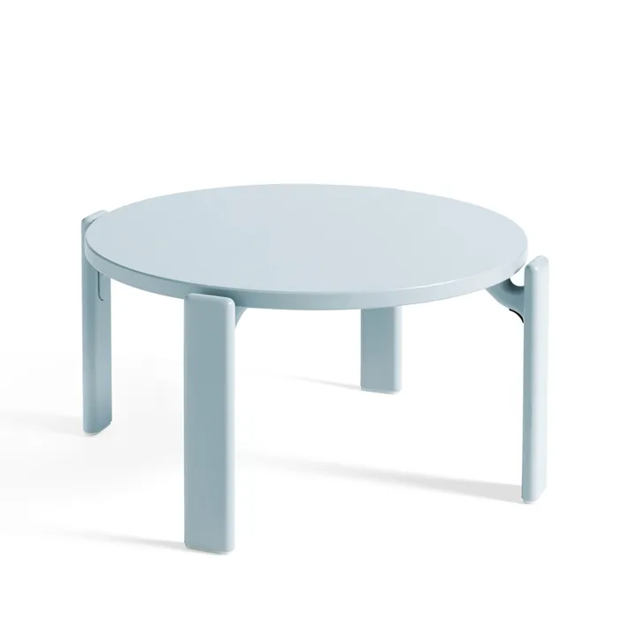 Rey salontafel Ø66,5x32 cm - Slate blue - HAY