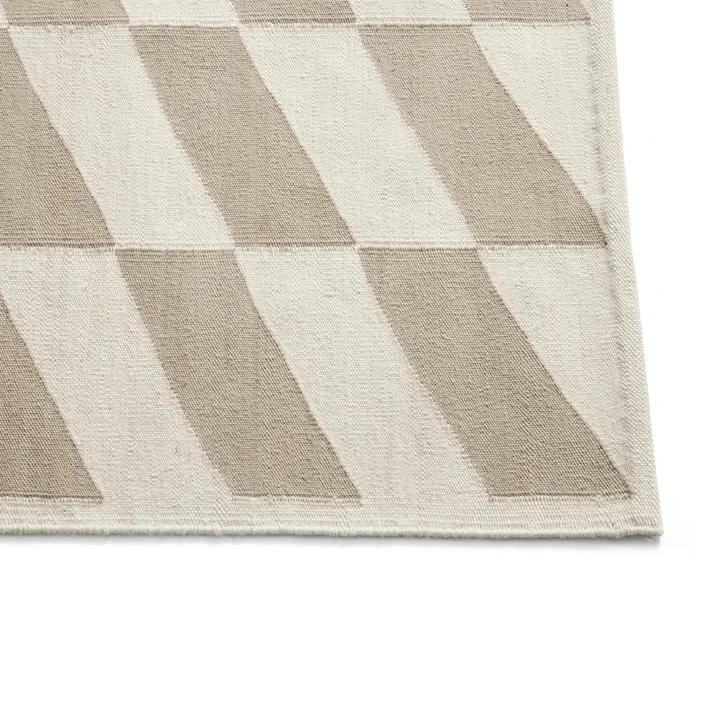 Shift Kelim tapijt 170x240 cm - Beige - HAY