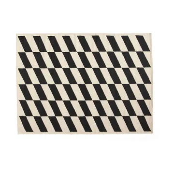 Shift Kelim tapijt 170x240 cm - Black - HAY