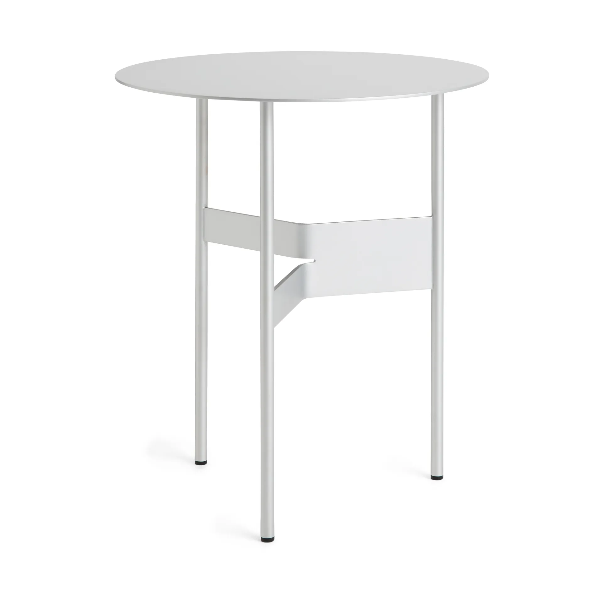 Shim coffee table bijzettafel Ø45 cm, Silver grey HAY