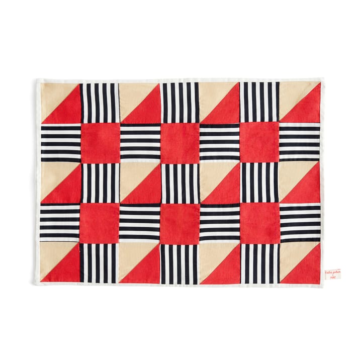 Sobremesa placemat 31x45 cm - Stripe red - HAY