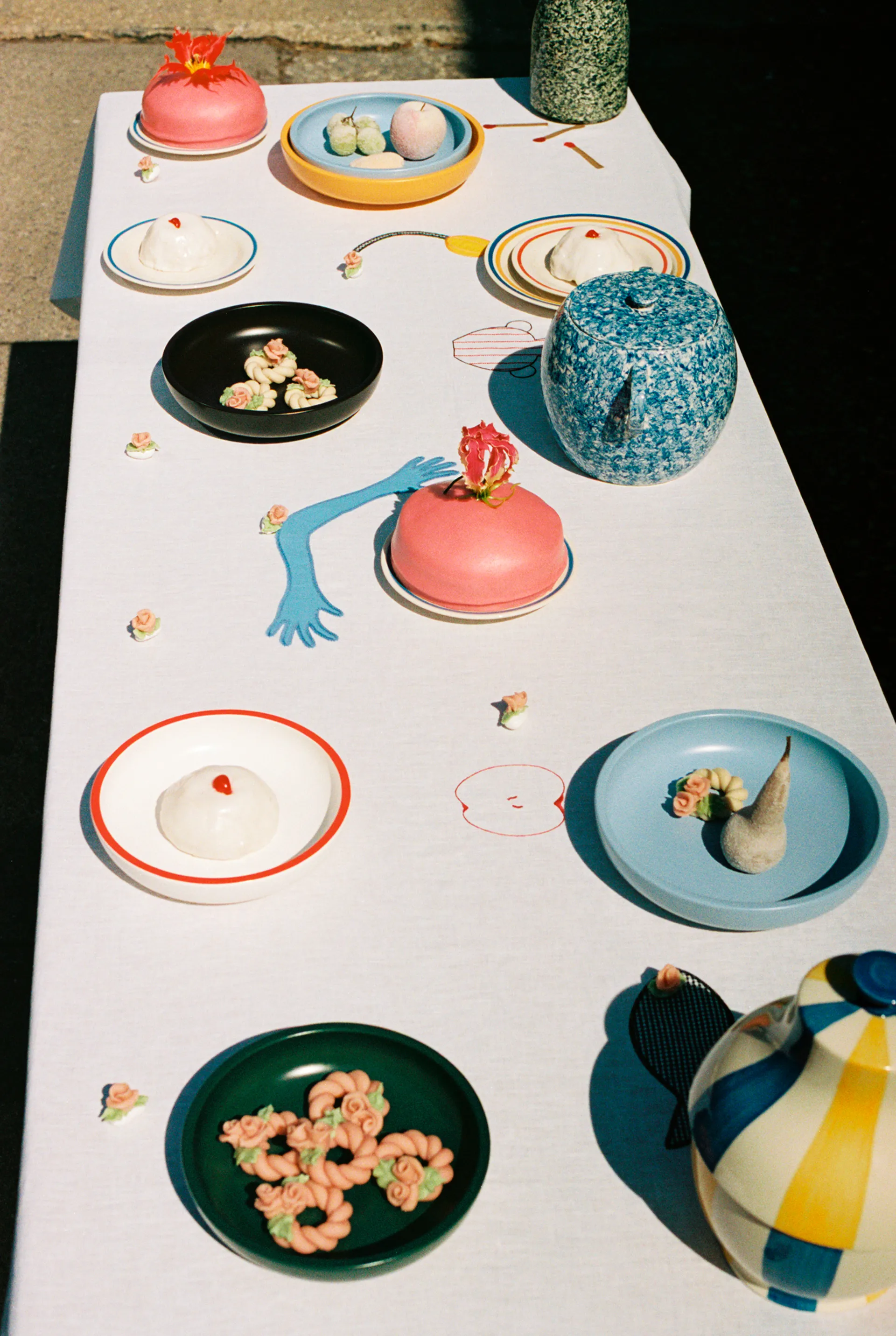 Sobremesa tafelkleed 140x300 cm, White HAY