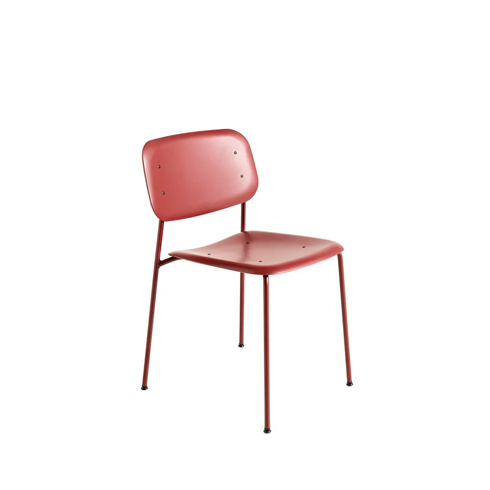 Soft Edge 45 stoel, Fall red – fall red stalen onderstel HAY