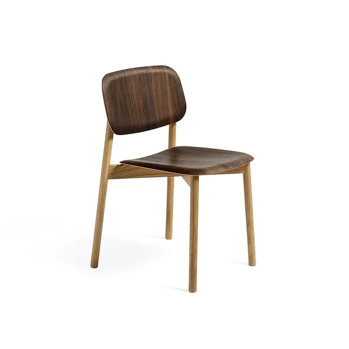 Soft Edge 60 stoel - Smoked oak–eiken onderstel - HAY