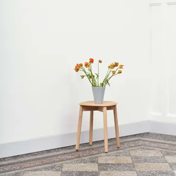 Soft Edge 72 kruk - Soft grey – soft grey onderstel - HAY