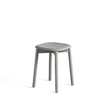 Soft Edge 72 kruk - Soft grey – soft grey onderstel - HAY