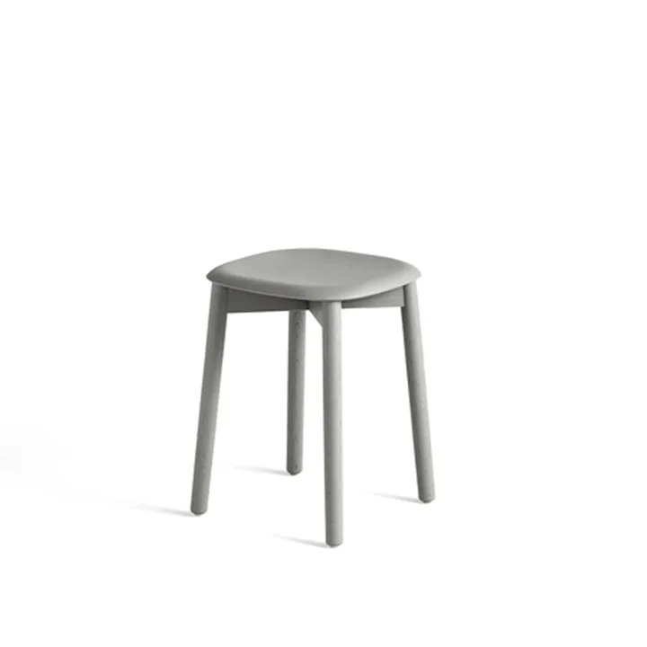 Soft Edge 72 kruk - Soft grey – soft grey onderstel - HAY