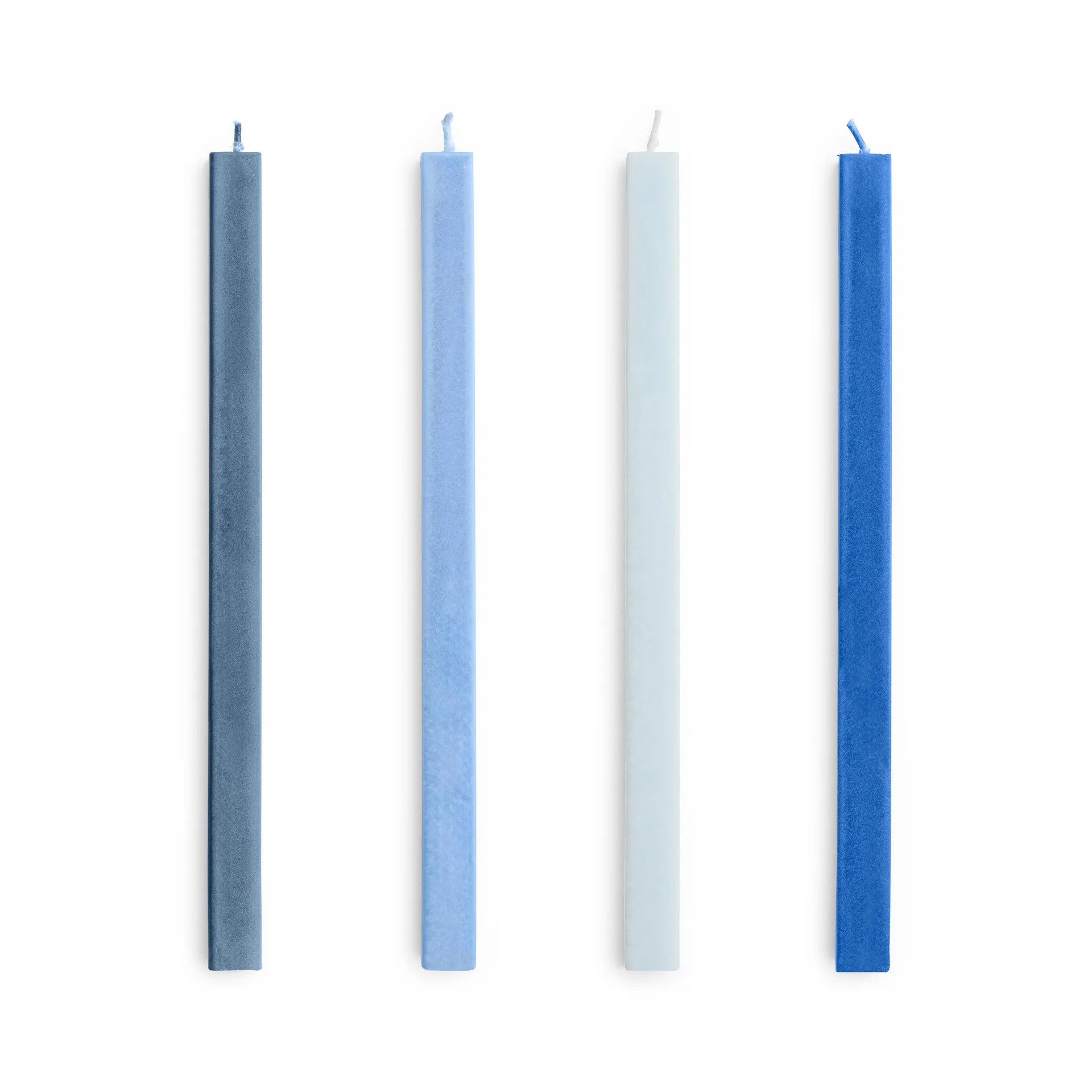 Square Candle kaarsen mix 4-pack, Blues HAY