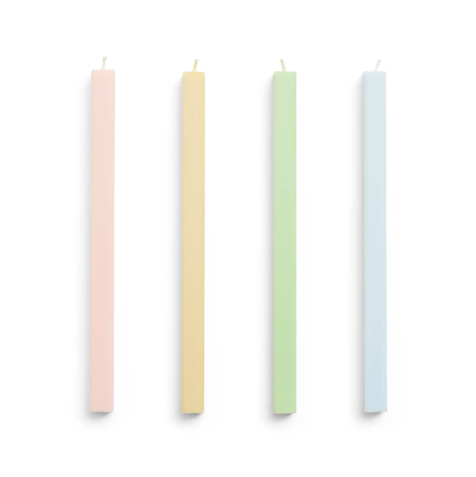 Square Candle kaarsen mix 4-pack, Fresh HAY