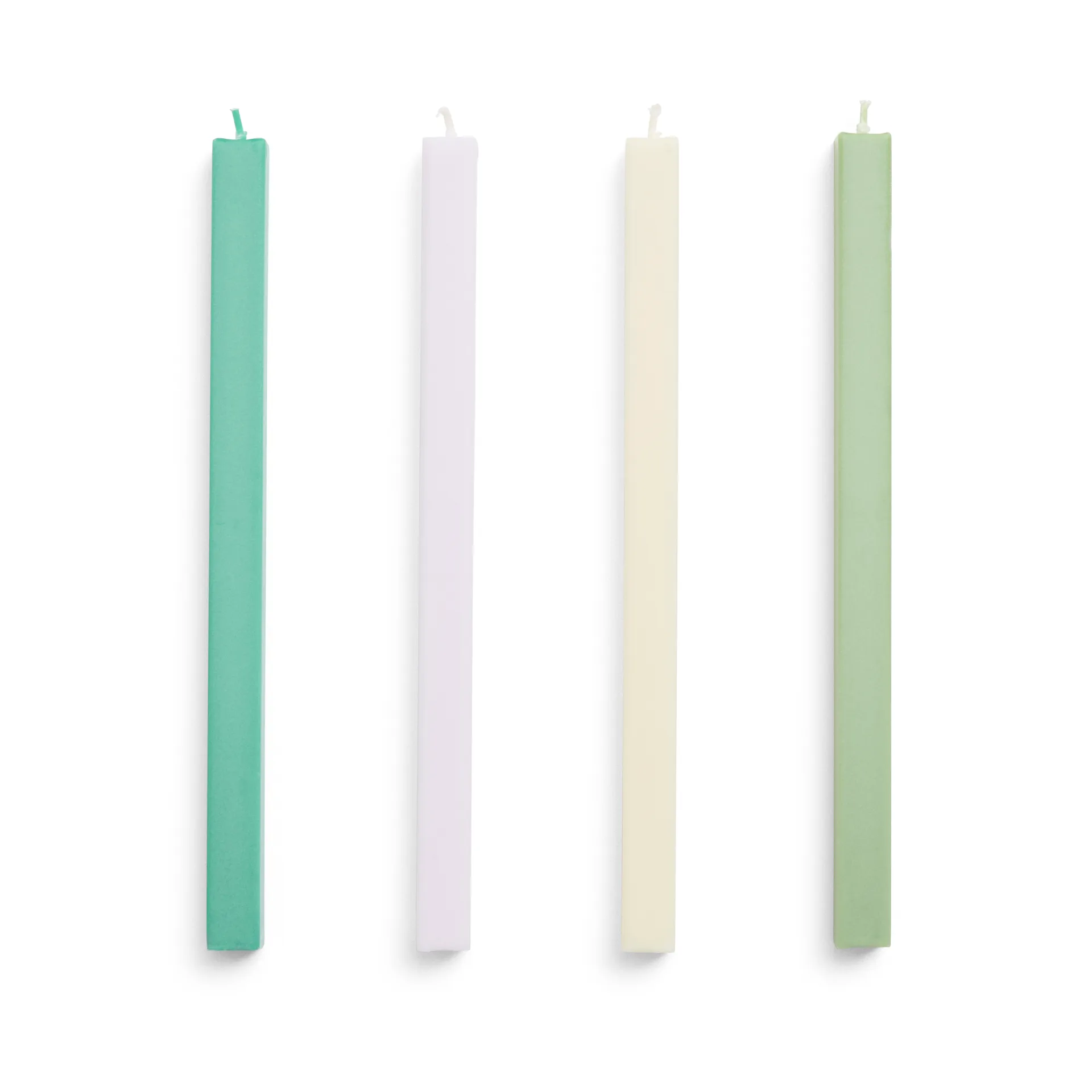 Square Candle kaarsen mix 4-pack, Pastel HAY