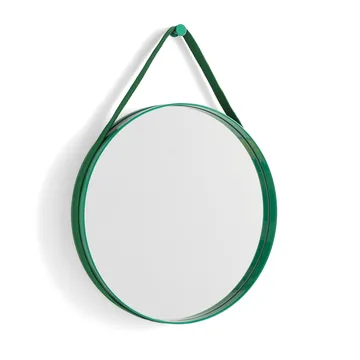 Strap Mirror spiegel - Green - HAY