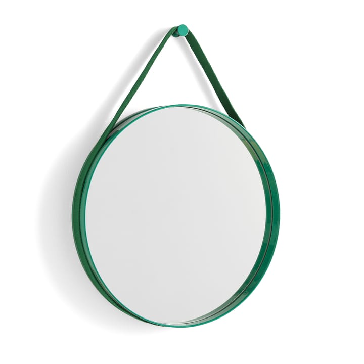 Strap Mirror spiegel - Green - HAY