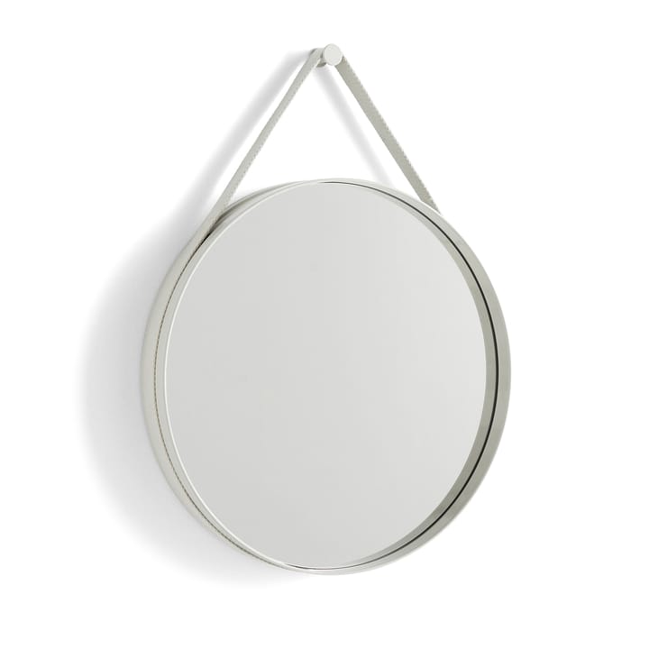Strap Mirror spiegel - Light grey - HAY