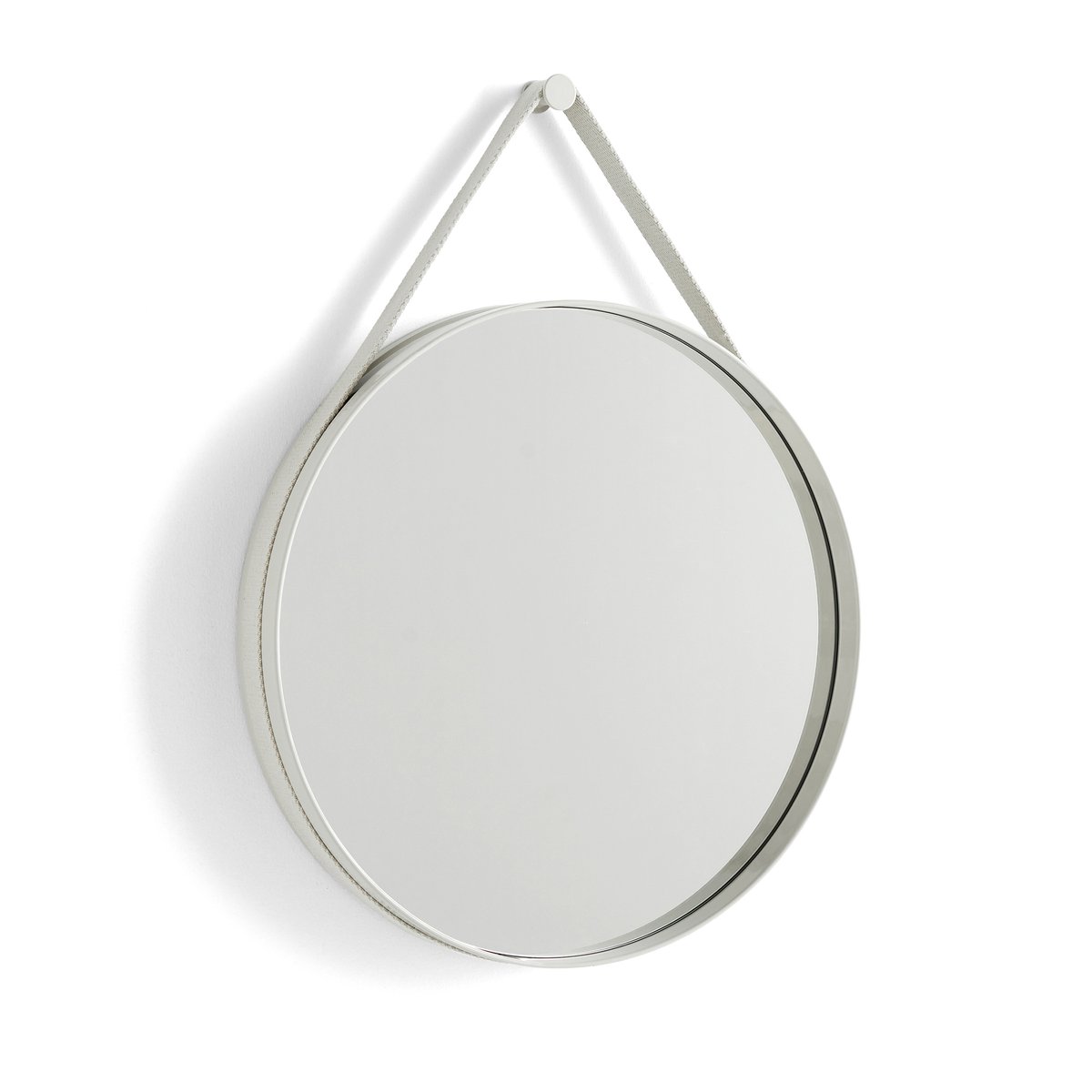HAY Strap Mirror spiegel Light grey