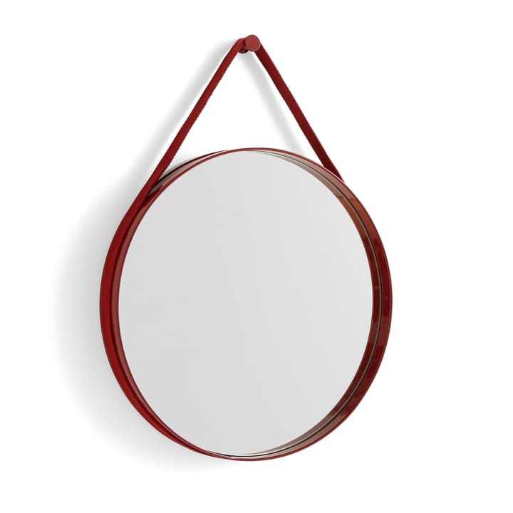 Strap Mirror spiegel - Red - HAY