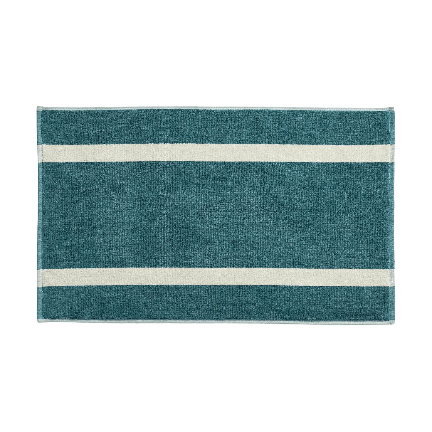 Stripe badmat, Petrol blue, 50x80 cm HAY