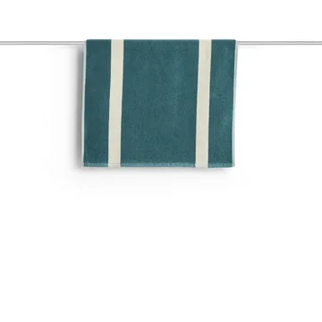 Stripe badmat - Petrol blue, 50x80 cm - HAY