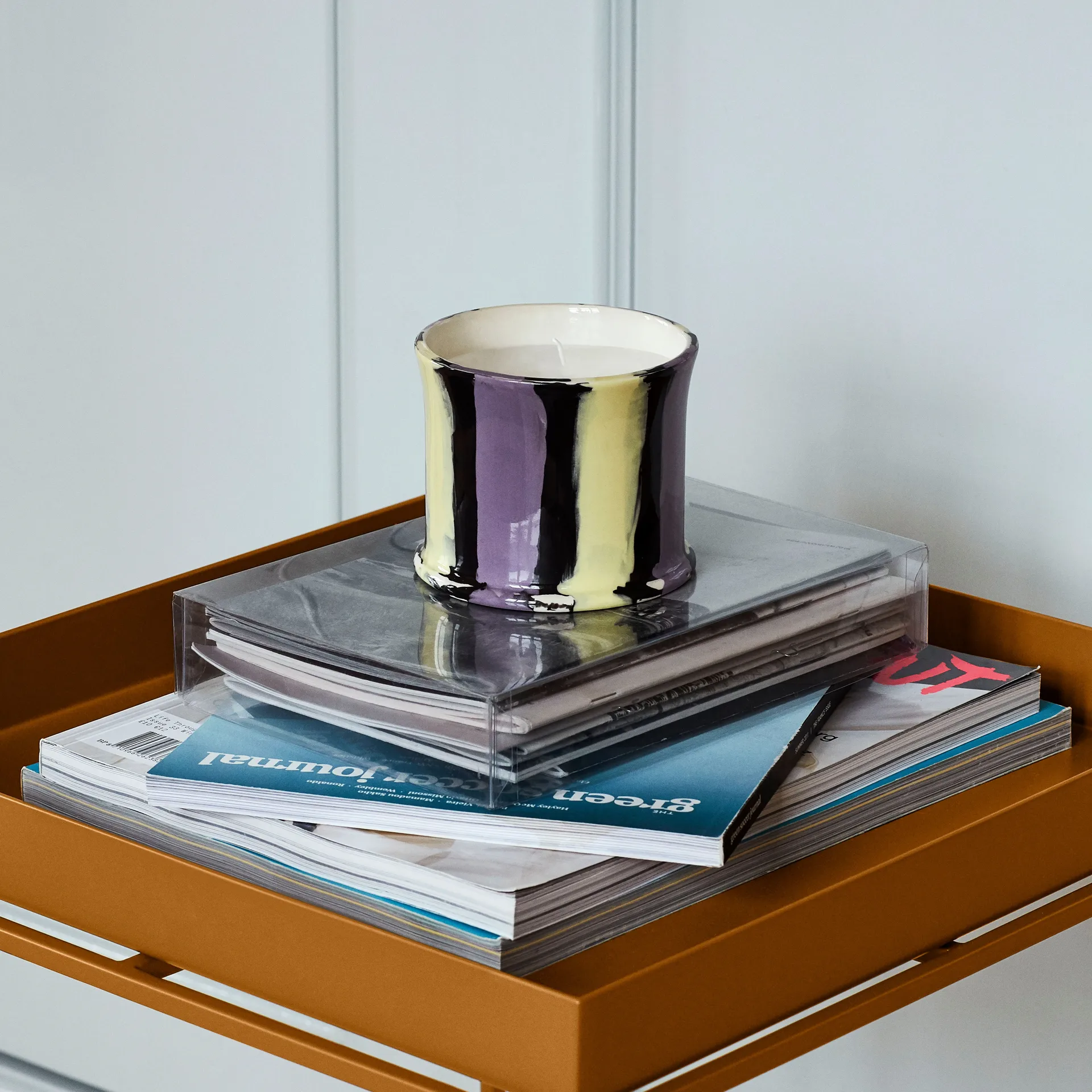 Stripe geurkaars, Fig leaf HAY