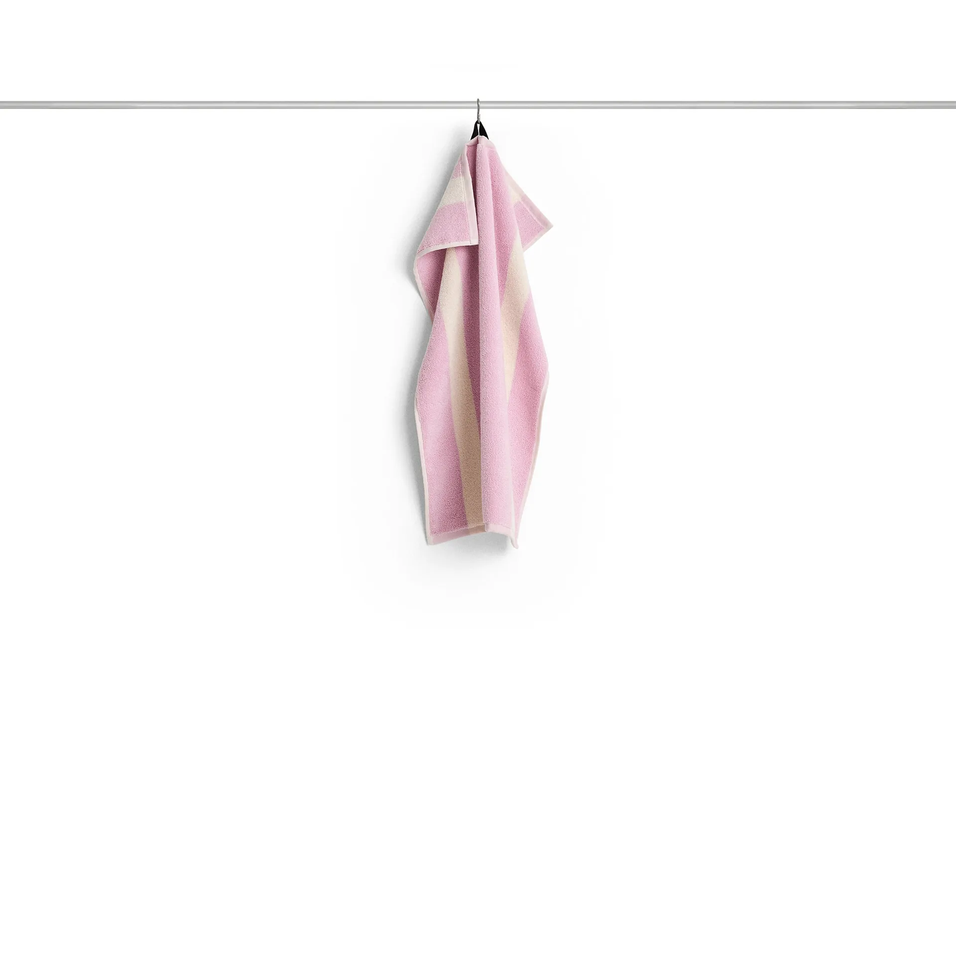 Stripe handdoek, Cool pink, 40x60 cm HAY