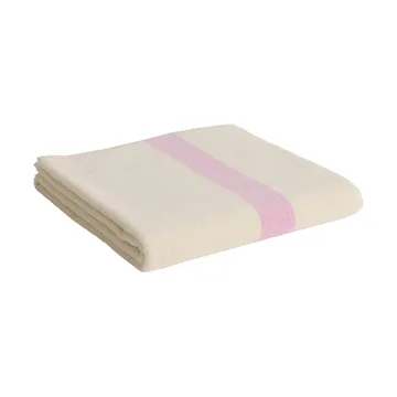 Stripe handdoek - Cool pink, 70x140 cm - HAY