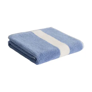 Stripe handdoek - Dusty blue, 40x60 cm - HAY