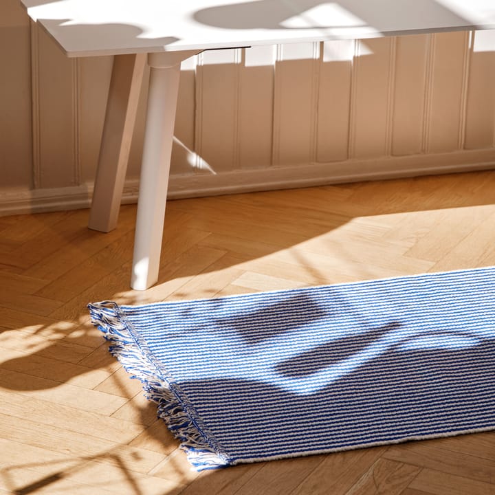 Stripes and Stripes vloerkleed 60x200 cm, Bluebell ripple HAY