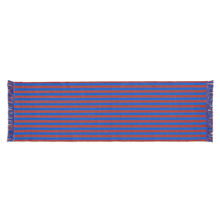 Stripes and Stripes vloerkleed 60x200 cm - Cacao sky - HAY