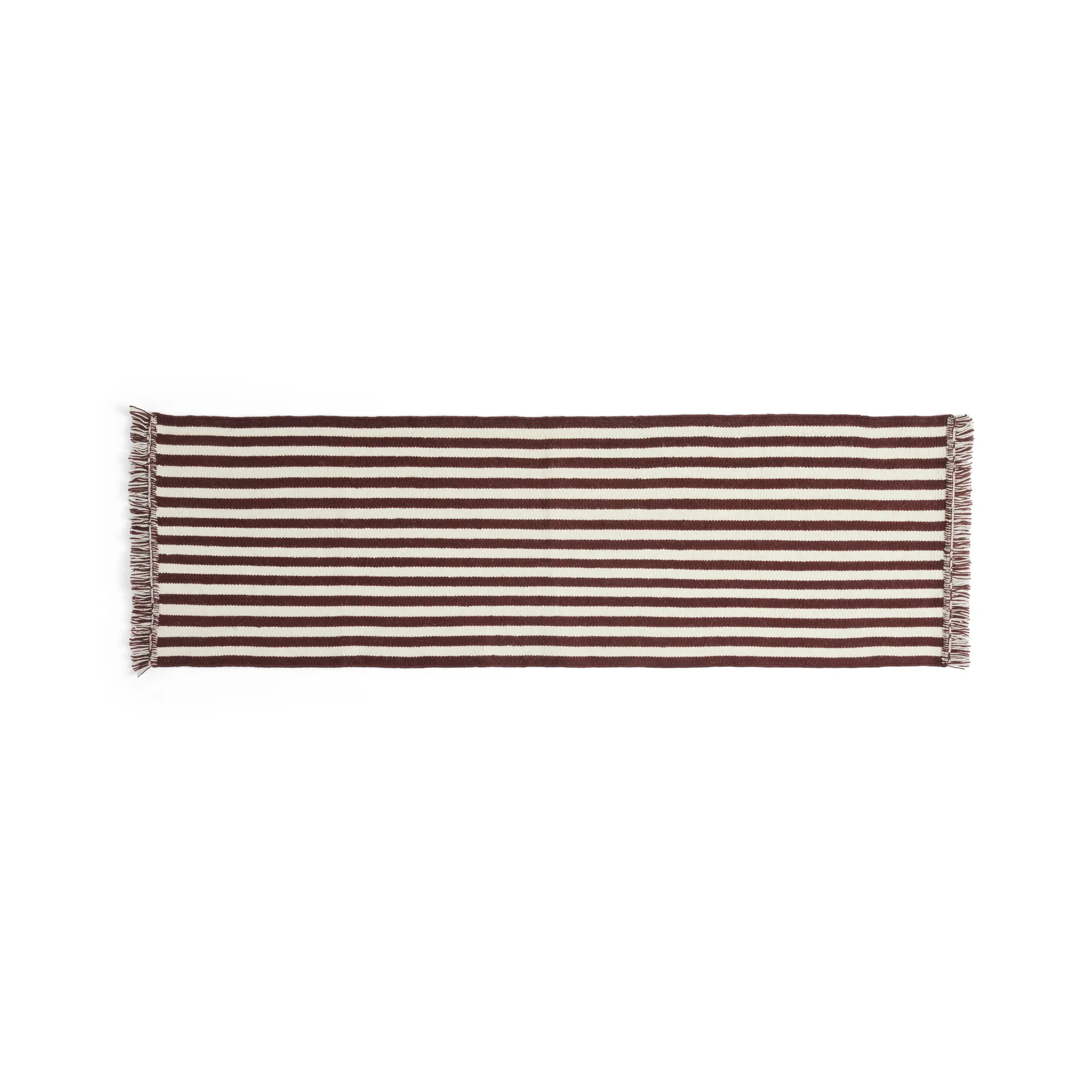 Stripes and Stripes vloerkleed 60x200 cm, Cream HAY