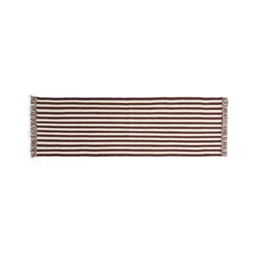 Stripes and Stripes vloerkleed 60x200 cm - Cream - HAY