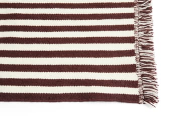 Stripes and Stripes vloerkleed 60x200 cm - Cream - HAY