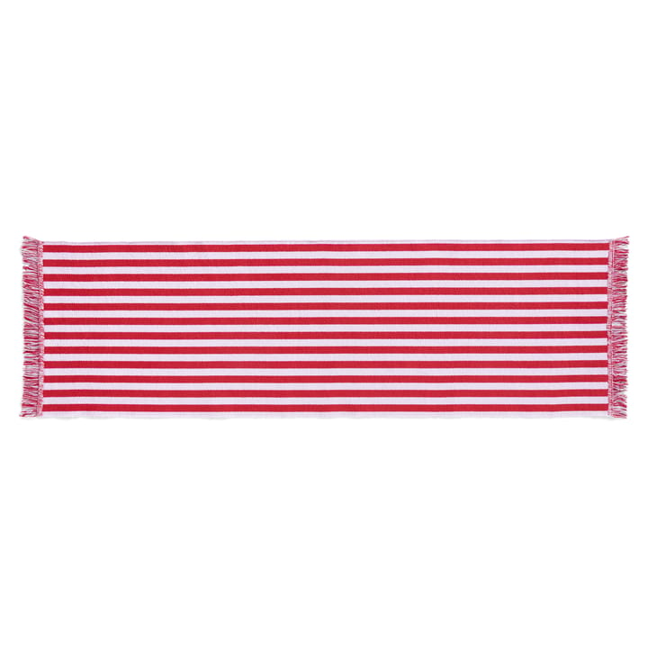 Stripes and Stripes vloerkleed 60x200 cm - Raspberry ripple - HAY
