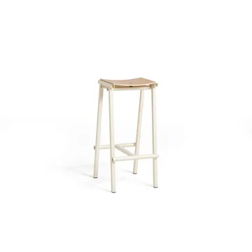 Taburete 8 high barkruk 75 cm - Eierschaal - HAY