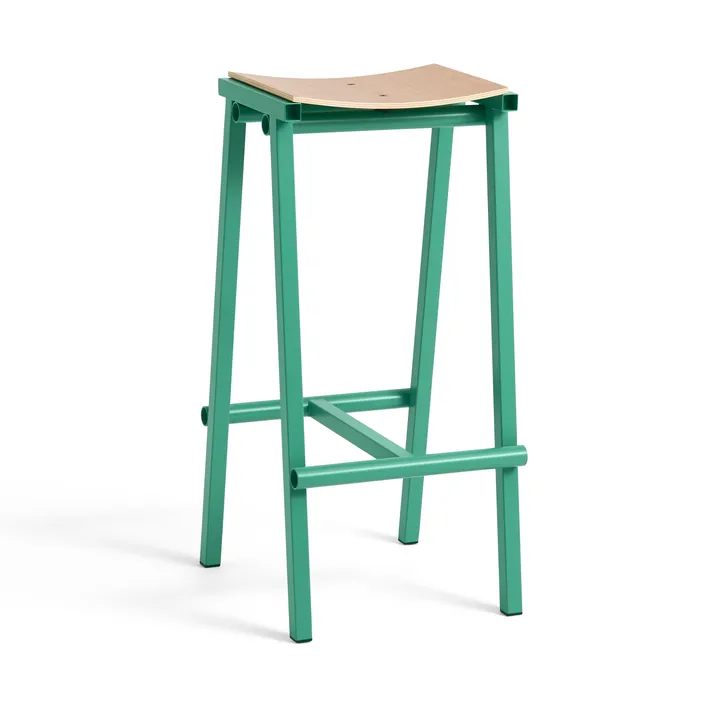 Taburete 8 high barkruk 75 cm - Zacht jade - HAY