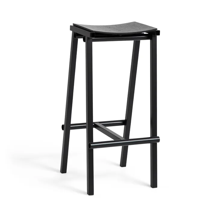 Taburete 8 high barkruk 75 cm - Zwart - HAY