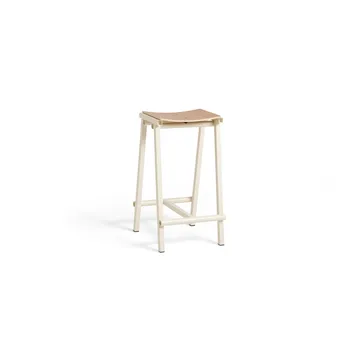 Taburete 8 low barkruk 65 cm - Eierschaal - HAY