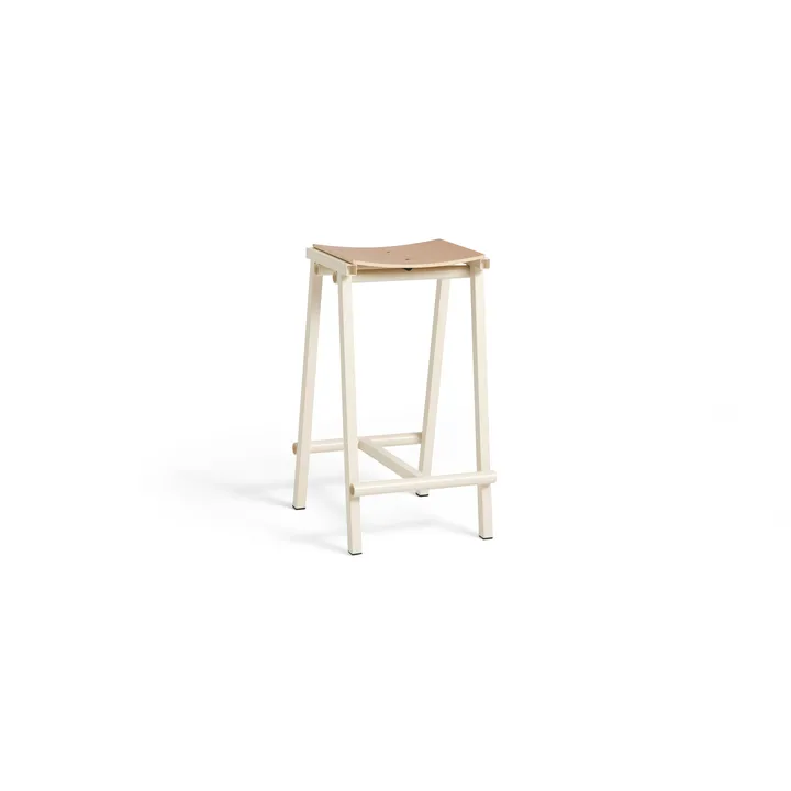 Taburete 8 low barkruk 65 cm - Eierschaal - HAY