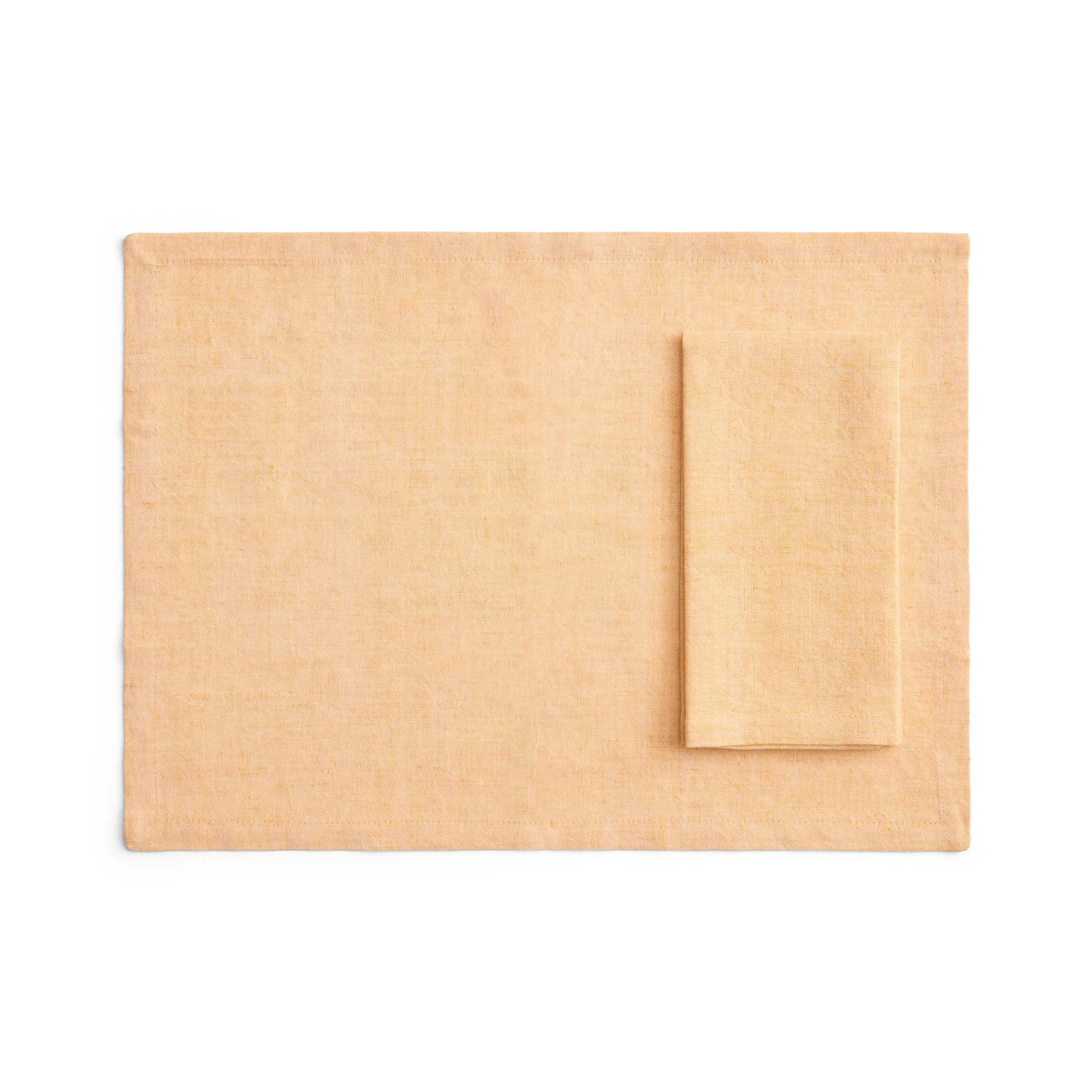 Tavolo placemat/servet 4-pack, Soft orange HAY