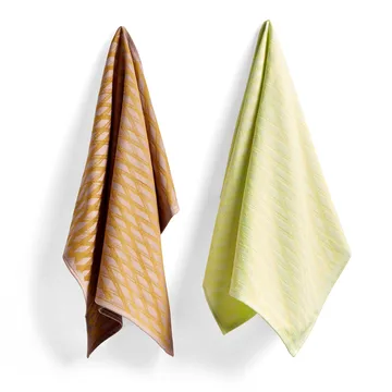 Tea Towel Marker diamond keukenhanddoek 2-pack - No 1 - HAY