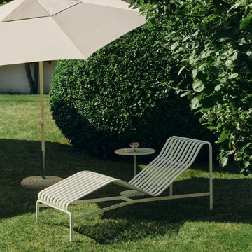 Terrazza Hexagon parasol - Off-white -grey - HAY
