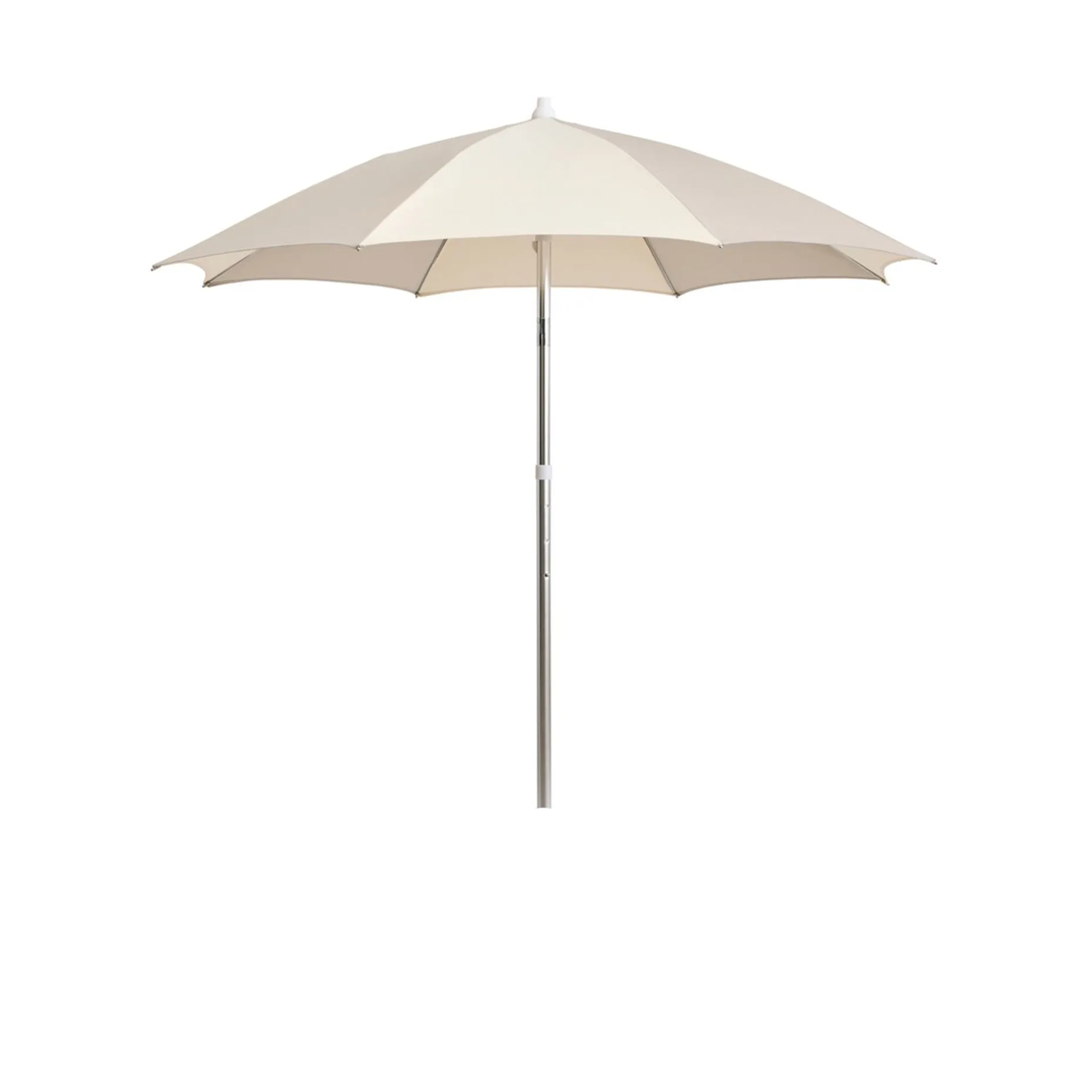 Terrazza Octagon parasol, Off-white -grey HAY