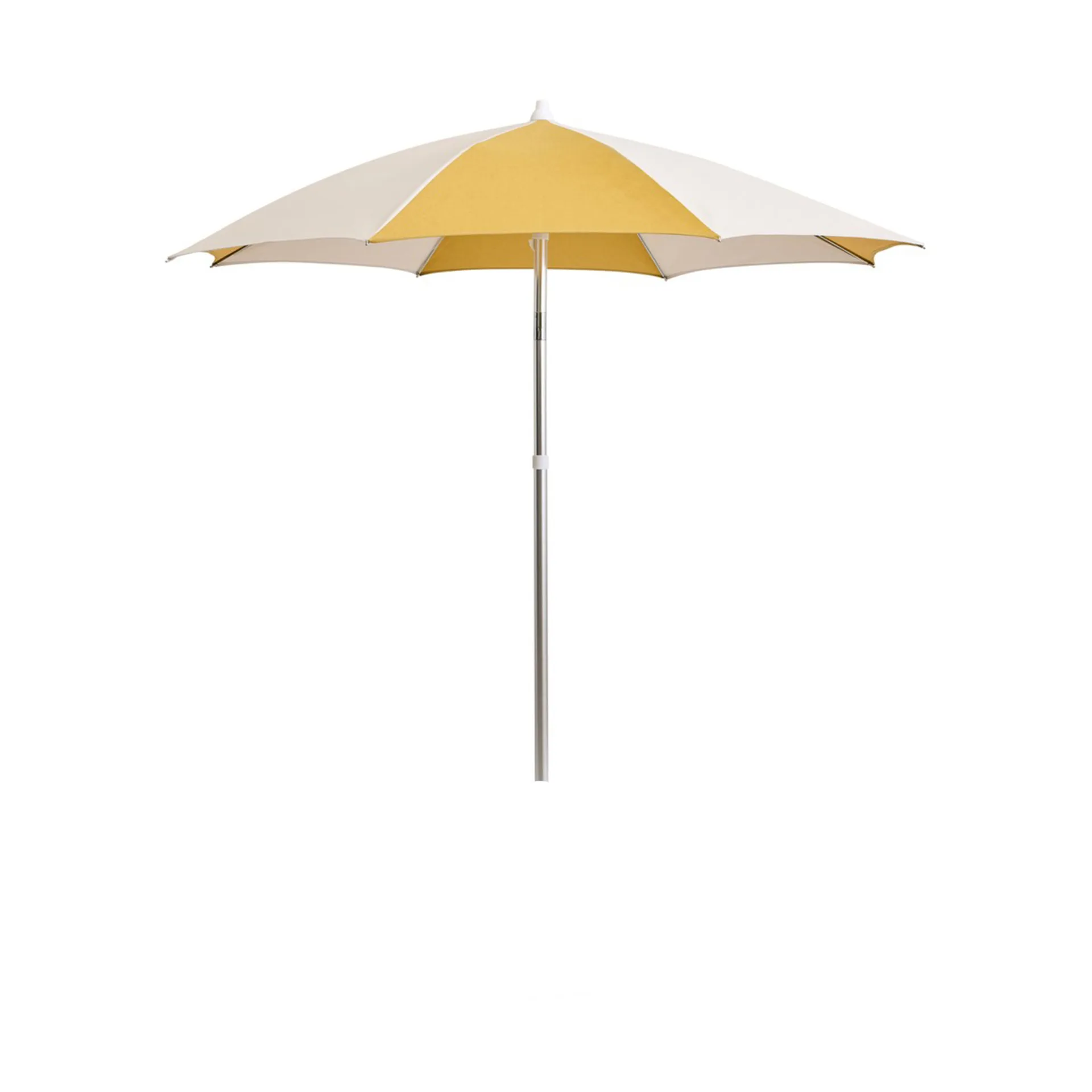 Terrazza Octagon parasol, Off white-ochre HAY