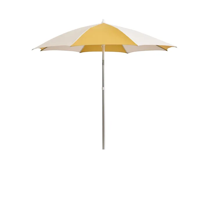 Terrazza Octagon parasol - Off white-ochre - HAY