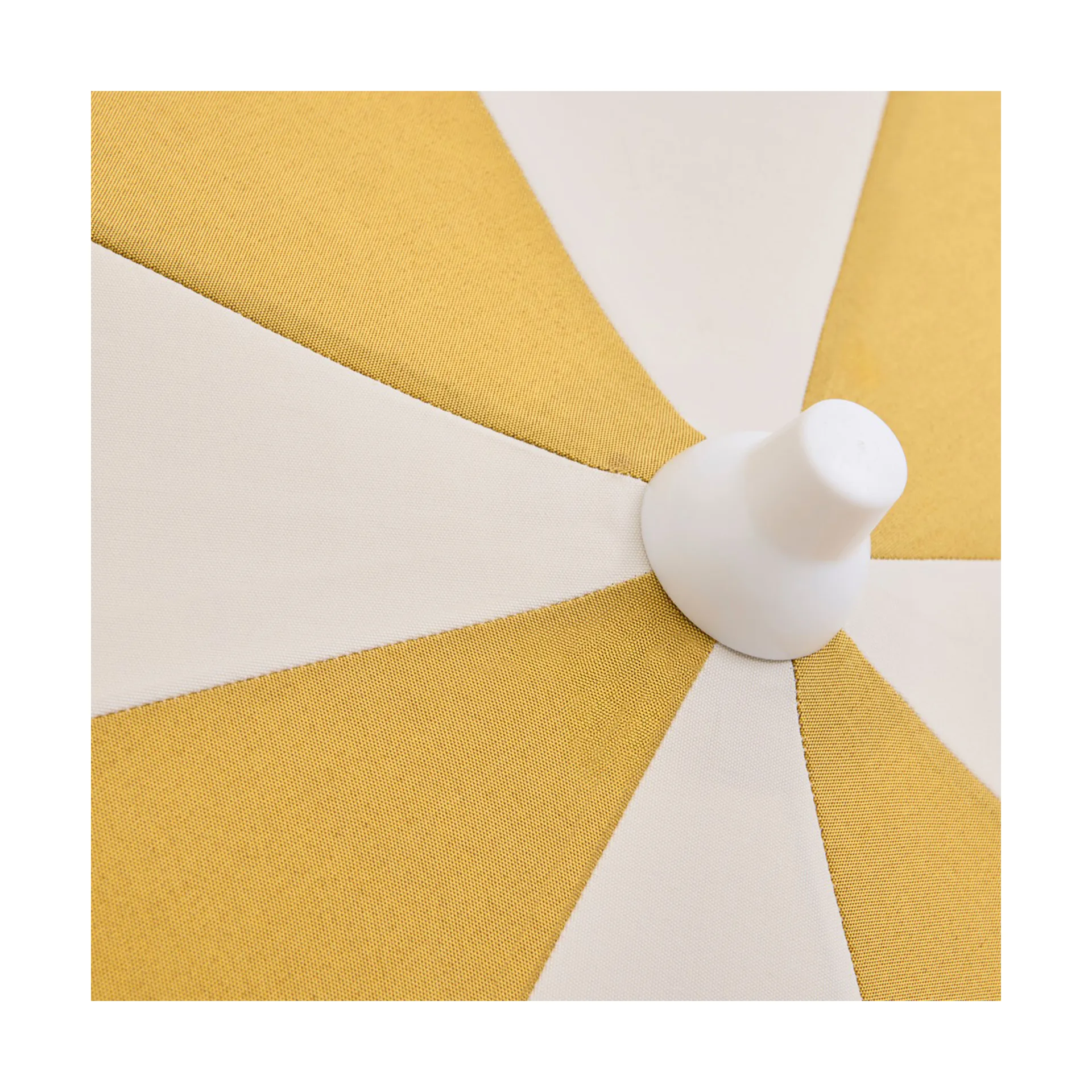 Terrazza Octagon parasol, Off white-ochre HAY