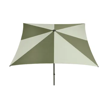 Terrazza Square parasol - Green-donkergroen - HAY