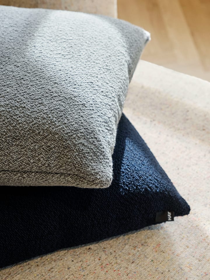 Texture kussen 50x50 cm, Dark blue HAY