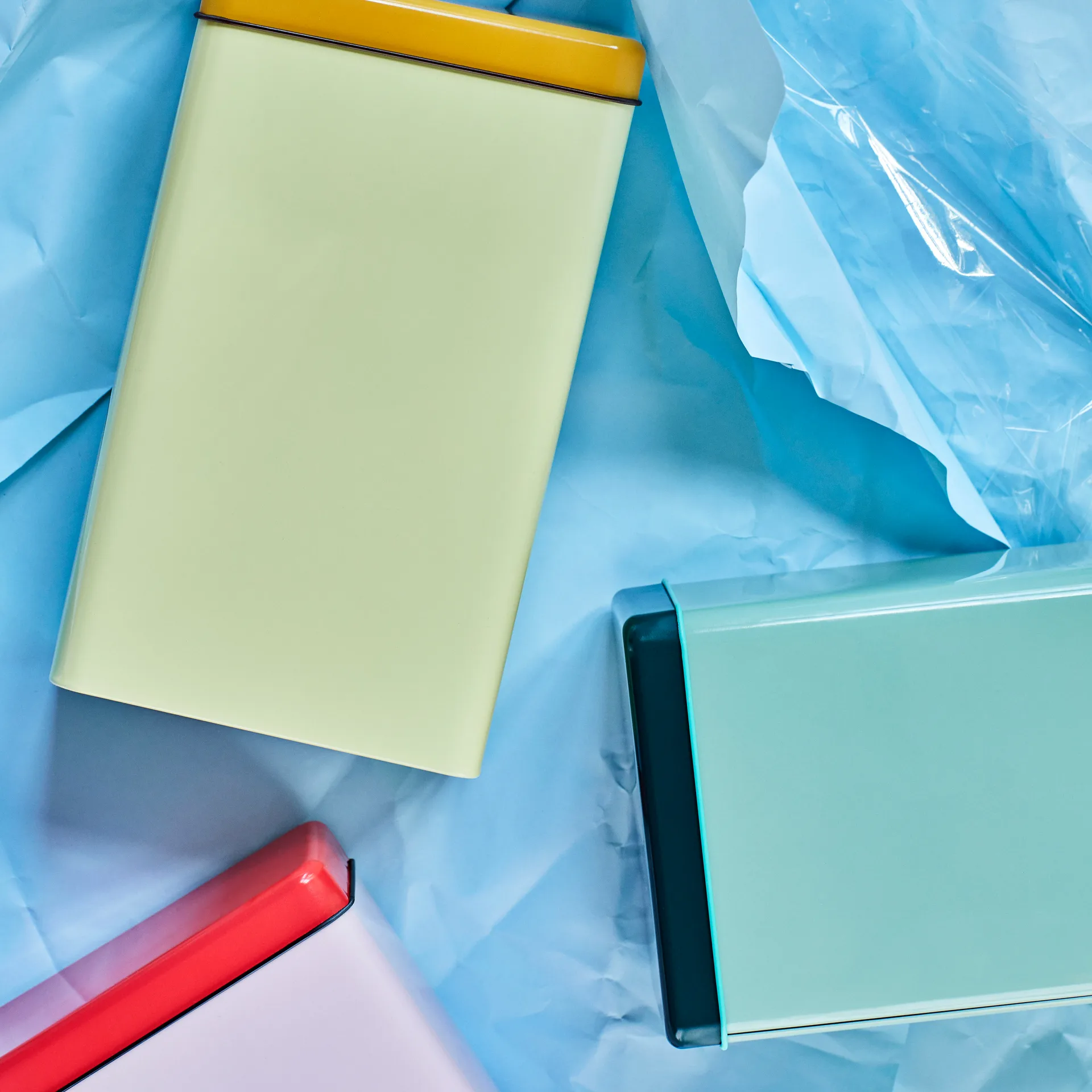 Tin by Sowden opbergblik, Geel HAY