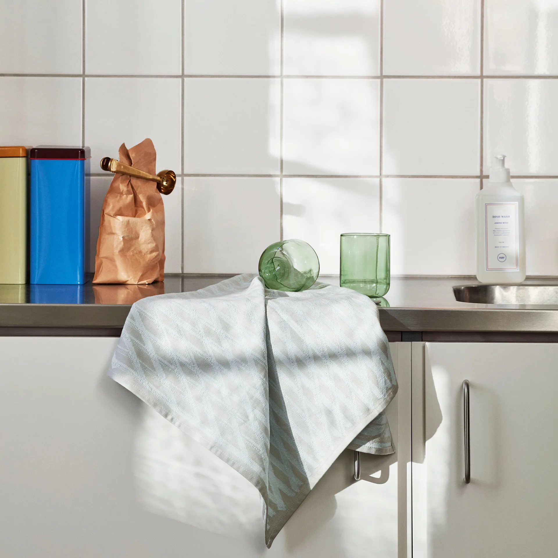 Tin by Sowden opbergblik, Geel HAY